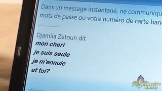 Szenvedélyes tini arab picsa leszopja a faszt