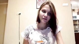Lilly a terhes fiatal csajszika maszturbációja