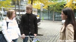 Amatőr pár pénzért kamatyol