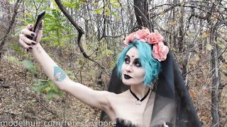 Halloween Cosplayes nőci popóba reszelve
