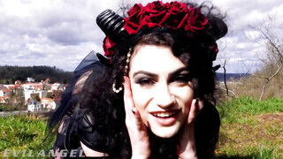 EvilAngel - Lydia Black a szajha goth bige