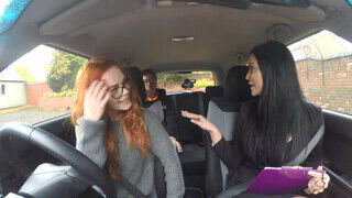 Fake Driving School Marilyn Sugar barna csábító harisnyában