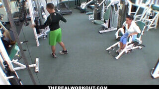 TheRealWorkout - Charley Chase edzés után megdugva