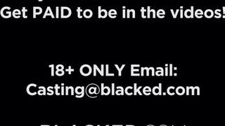 BLACKED - Haley Spades igazán óriási kukacot kap