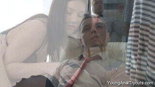Young anal Tryouts - egy krapek és három lány !!!
