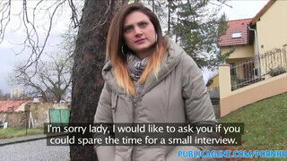PublicAgent - Csábító tinédzser szuka felszedve