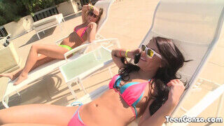 TEENGONZO - Carter Cruise és Adriana Chechik édeshármasban basznak