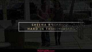 Karups - Sheena Ryder a szabadban kufircol