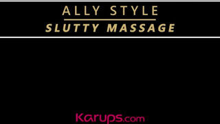 Karups - Ally Style a szenvedélyes masszőr pipi