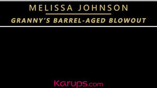 Melissa Johnson a méretes kannás érett nő
