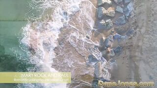 Tinédzser orosz fekete Mary Rock keményen bekúrva