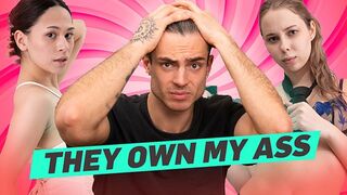 Kettő orosz nimfo megőrül a hímvessző nyaldosásától