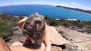 Kalandvágyó olasz pár vadul kufircol a csodás öbölben