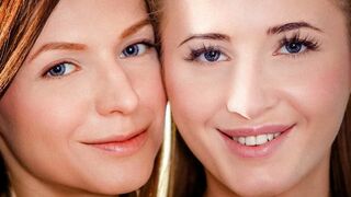 Aria Logan forró lezbi játszmája vörös csábítással