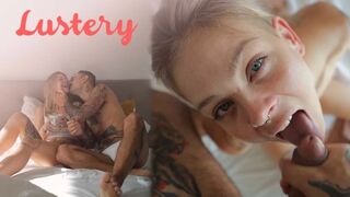 Világos Szőke amatőr szépség izgató cumizása pov-ben