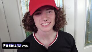 Megdugtam az edzőmet! szerencsés baseball játékos ingyenesen használja hatalmas csöcsű milfjét!