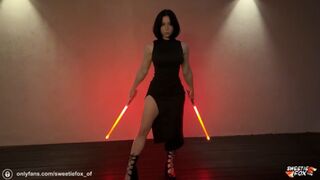 Sith bige magassarkúban titokban megdugja a jediket naboon