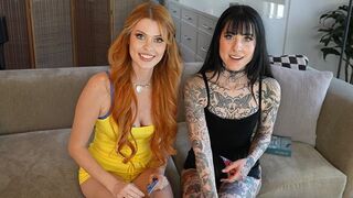 Játékos szobatársak bombázó alkalmazással szerezzek harmadikat - awlivv, Elly Clutch