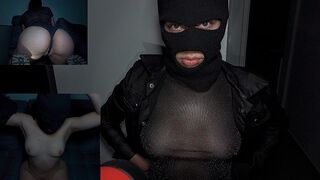 Forró popós betörőnőt fogtam el, mit tenni egy méretes seggű lánnyal?